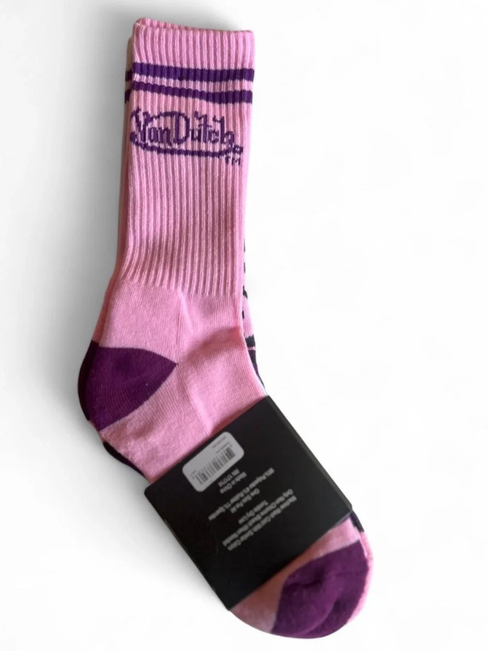 NWT Von Dutch crew length sock set. 3 total pair.